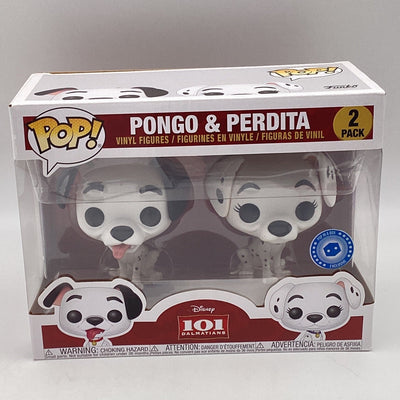 Funko Pop! Disney - 101 Dalmatians - Pongo & Perdita (2 Pack) (Exclusive)