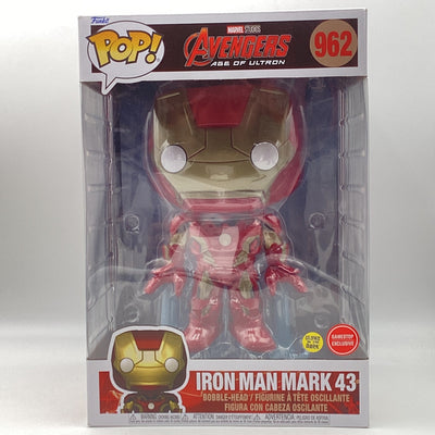 Funko Pop! Marvel Studios Avengers Age Of Ultron - 10" Iron Man Mark 43 (Glow In The Dark) (GameStop Exclusive)