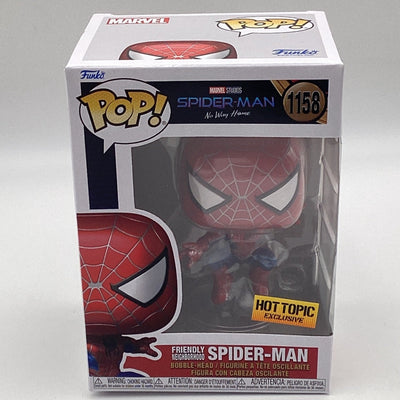 Funko Pop! Marvel Studios - Spider-Man No Way Home - Friendly Neighborhood Spider-Man (Hot Topic Exclusive)