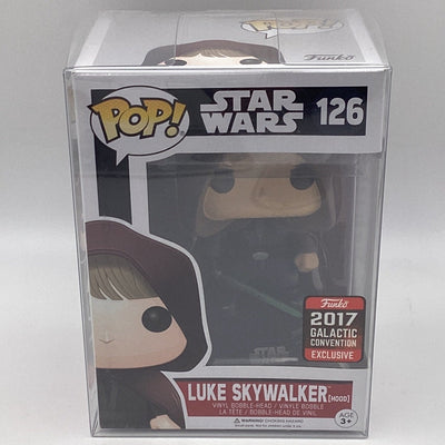 Funko Pop! Star Wars - Luke Skywalker (Hood) (2017 Galactic Convention Excluive)