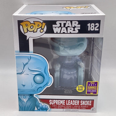 Funko Pop! Star Wars - 6" Supreme Leader Snoke (Glow In The Dark) (2017 Summer Convention Exclusive)