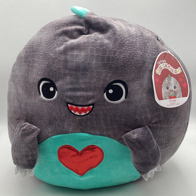 16" Chuey The T-Rex Dinosaur Squishmallow - Valentine's Day