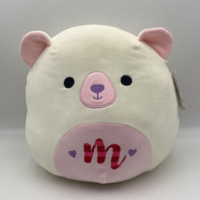 12" Brooke The Polar Bear Squishmallow (Letter M) - Valentine's Day