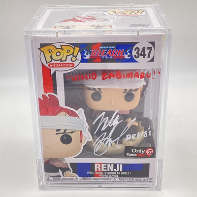 Funko Pop! Animation - Bleach - Renji (GameStop Exclusive) (Autographed by Wally Wingert) (JSA)