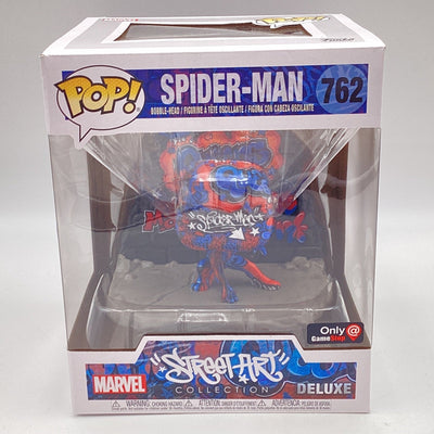 Funko Pop! Deluxe - Spider-Man (Street Art Collection) (GameStop Exclusive)