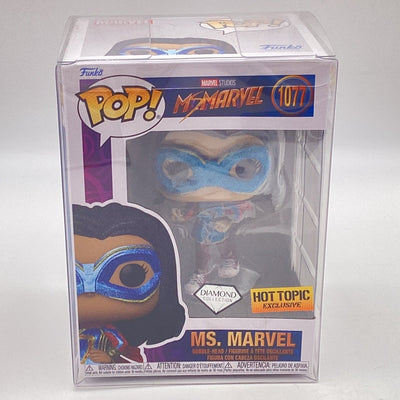 Funko Pop! Marvel - Ms. Marvel (Diamond Collection) (Hot Topic Exclusive)