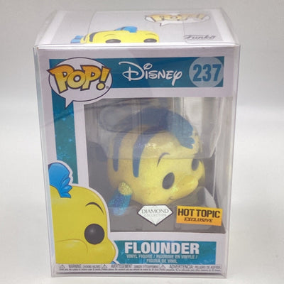 Funko Pop! Disney - Flounder (Diamond Collection) (Hot Topic Exclusive)