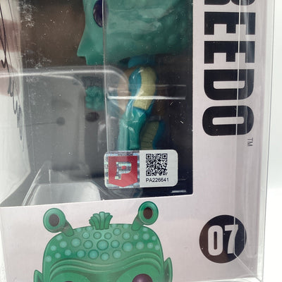 Funko Pop! Star Wars - Greedo (Autographed By Paul Blake) (Pristine Authentic)