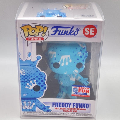 Funko Pop! Freddy Funko (Art Series) (Blue) (Box Of Fun) (1000 Pcs. Limited Edition)