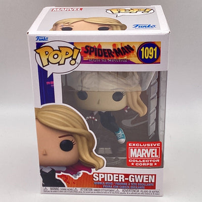 Funko Pop! Spider-Man Across The Spiderverse - Spider-Gwen (Marvel Collector Corps Exclusive)