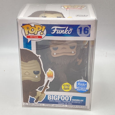 Funko Pop! Myths - Bigfoot (Marshmallow) (Glow In The Dark) (Funko Shop Exclusive)