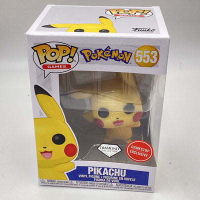 Funko Pop! Games - Pokemon - Pikachu (Diamond Collection) (GameStop Exclusive) (Damaged)