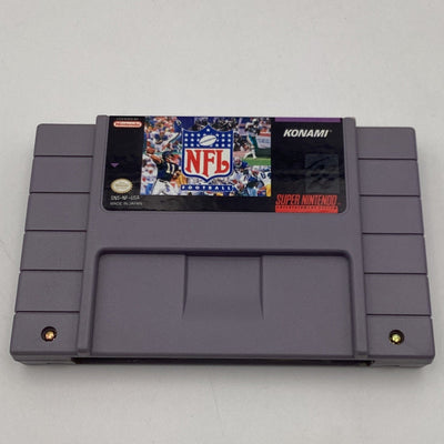 NFL Football SNES Video Game