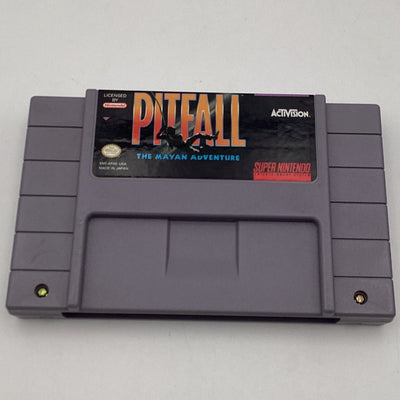 Pitfall SNES Video Game