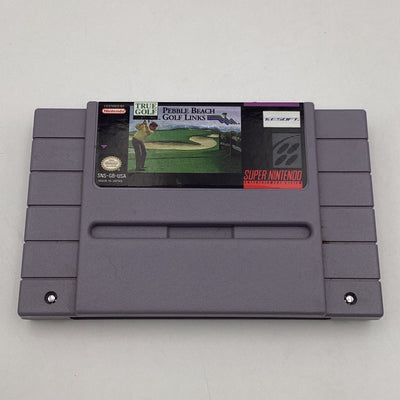 Pebble Beach Golf Links SNES Video Game
