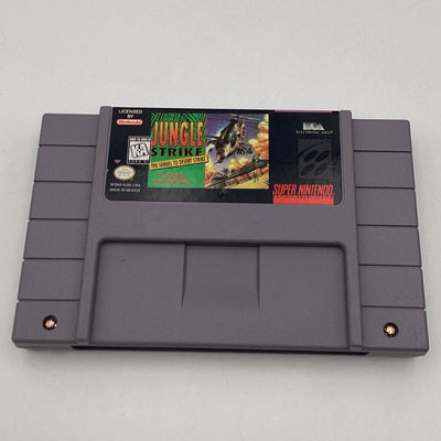 Jungle Strike SNES Video Game