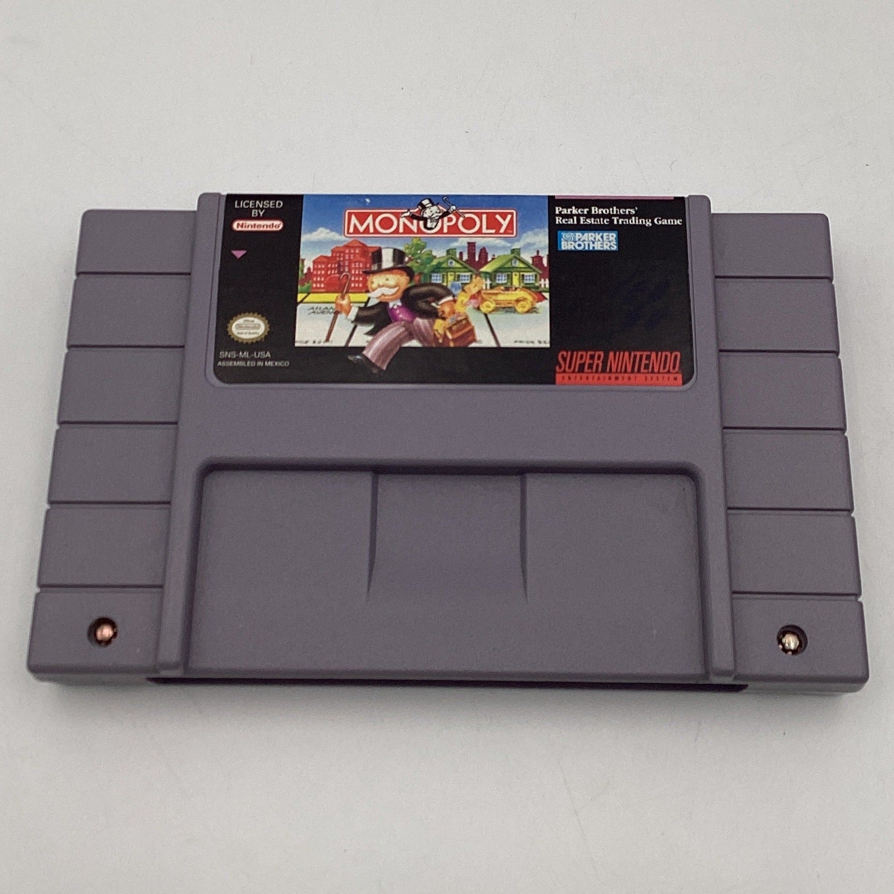 Monopoly SNES Video Game