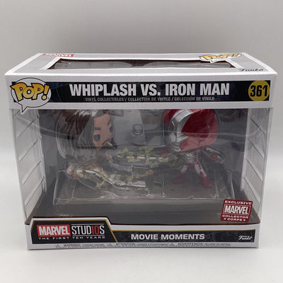 Funko Pop! Movie Moments - Marvel - Whiplash VS Iron Man (Marvel Collector Corps Exclusive)