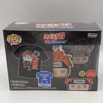 Funko Pop! Tees - Naruto - Pain (XL) (Glow In The Dark) (GameStop Exclusive)