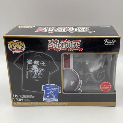 Funko Pop! Tees - Yu-Gi-Oh! - Blue Eyes Toon Dragon (XL) (GameStop Exclusive)