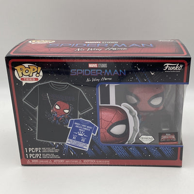 Funko Pop! Tees - Marvel Studios - Spider-Man No Way Home (Diamond Collection) (XL) (Target Exclusive)