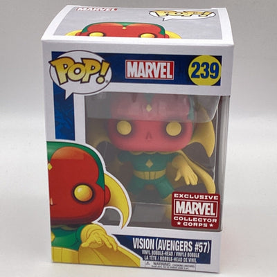 Funko Pop! Marvel - Vision (Avengers #57) (Marvel Collector Corps Exclusive)