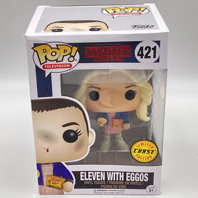 Funko Pop! TV - Stranger Things - Eleven With Eggos (Chase) (Damaged)