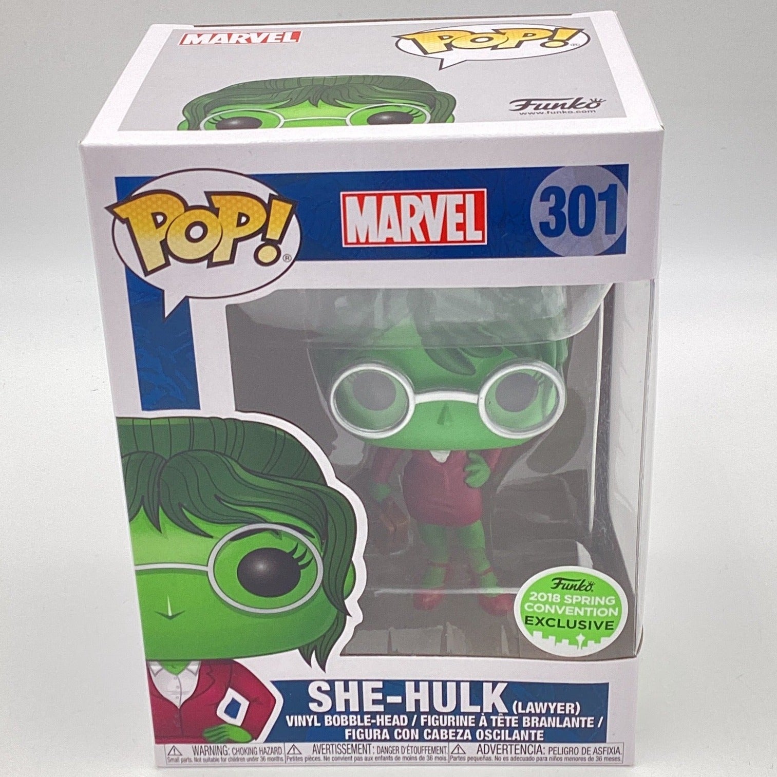 Funko outlet Pop She Hulk 301 Lawyer Marvel Disney