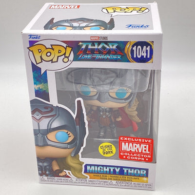 Funko Pop! Marvel Studios - Thor Love And Thunder (Glow In The Dark) (Marvel Collector Corps Exclusive)