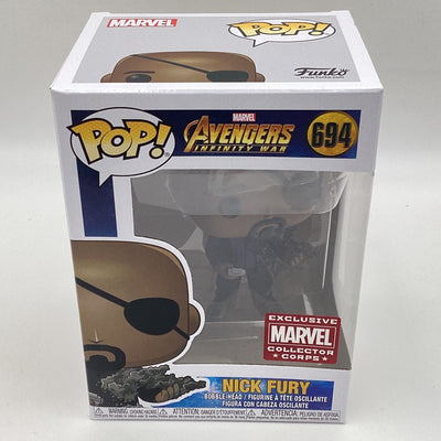 Funko Pop! Marvel - Avengers Infinity War - Nick Fury (Marvel Collector Corps Exclusive)