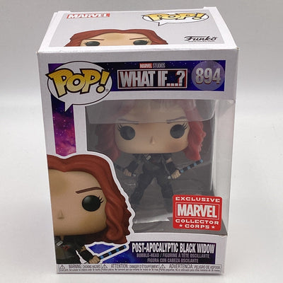 Funko Pop! Marvel Studios What If...? - Post-Apocalyptic Black Widow (Marvel Collector Corps Exclusive)