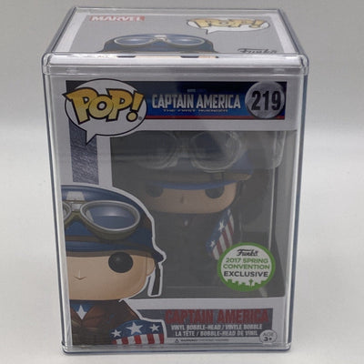Funko Pop! Marvel - Captain America The First Avenger - Captain America (2017 Spring Convention Exclusive)
