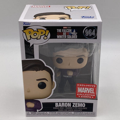 Funko Pop! Marvel Studios - The Falcon And The Winter Soldier - Baron Zemo (Marvel Collector Corps Exclusive)