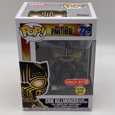 Funko Pop! Marvel - Black Panther - Erik Killmonger (Glow In The Dark) (Target Exclusive)