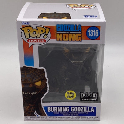 Funko Pop! Movies - Godzilla VS Kong - Burning Godzilla (Glow In The Dark) (FYE Exclusive)