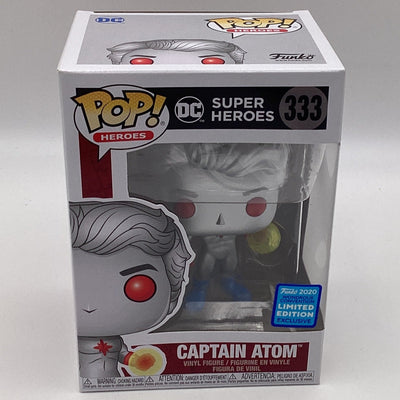 Funko Pop! Heroes - DC Super Heroes - Captain Atom (2020 Wonderous Convention Exclusive)