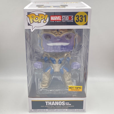 Funko Pop! Marvel Studios - The First Ten Years - Thanos With Throne (Hot Topic Exclusive)