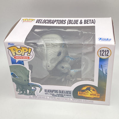 Funko Pop! Movies - Jurassic World - Velociraptors (Blue & Beta)
