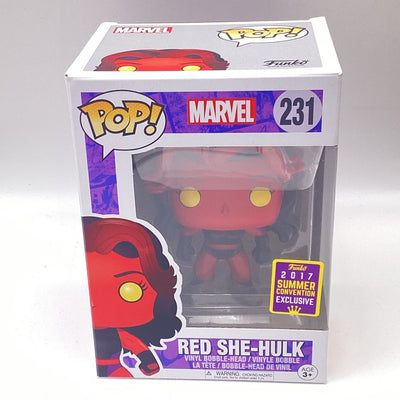 Funko Pop! Marvel - Red She-Hulk (2017 Summer Convention Exclusive)