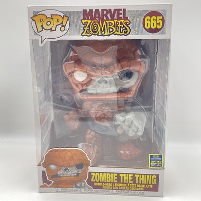 Funko Pop! Marvel Zombie - 10" Zombie The Thing (2020 Summer Convention Exclusive)