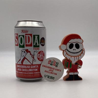 Funko Vinyl Soda - Gingerbread Santa Jack Skellington (Hot Topic Exclusive) (Common)