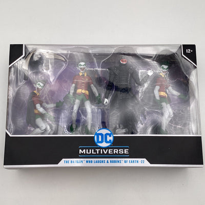 DC Multiverse - The Batman Who Laughs & Robins Of Earth - 22 (4 Pack) Action Figure