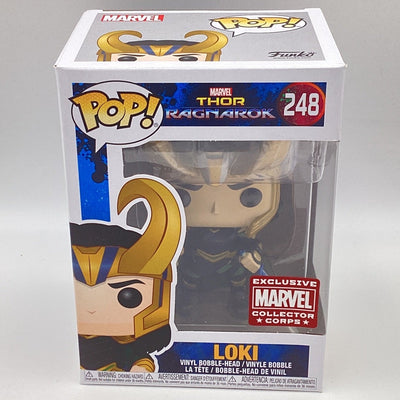 Funko Pop! Marvel - Thor Rangnarok - Loki (Marvel Collector Corps Exclusive) (Damaged)