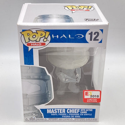 Funko Pop! Halo - Master Chief With Active Camo (E3 2018 Exclusive)