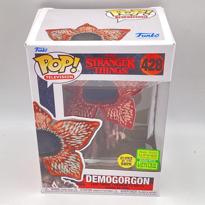 Funko Pop! TV - Stranger Things - Demogorgon (Glow In The Dark) (2022 Summer Convention Exclusive) (3000 Pcs.) (Damaged)