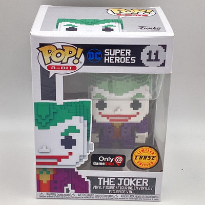Funko Pop! 8-Bit - DC Super Heroes - The Joker (Chase) (GameStop Exclusive)
