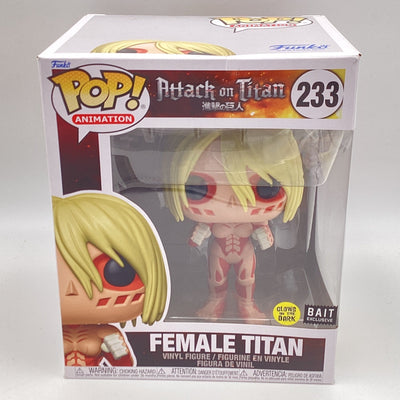 Funko Pop! Animation - Attack On Titan - Female Titan (Glow In The Dark) (Bait Exclusive)