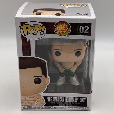 Funko Pop! New Japan Pro Wrestling - "The American Nightmare" Cody (Damaged)