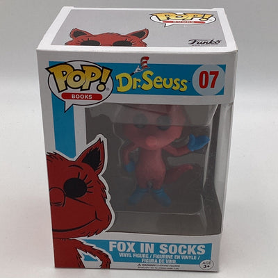 Funko Pop! Books - Dr. Seuss - Fox In Socks (Damaged)