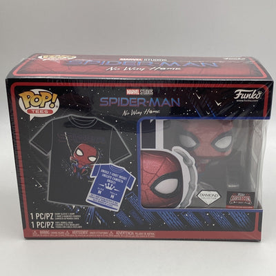 Funko Pop! Tees - Marvel Studios - Spider-Man No Way Home (Diamond Collection) (Medium) (Target Exclusive)